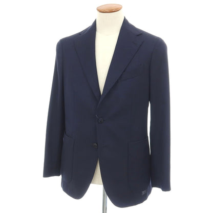 【中古】ボリオリ BOGLIOLI DOVER ウール 3B テーラードジャケット ネイビー【サイズ46】【 状態ランクB 】【 メンズ 】