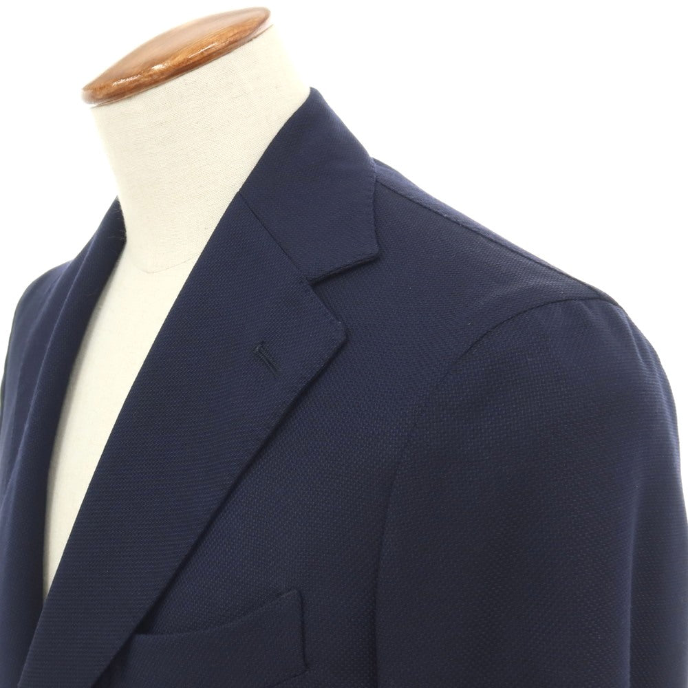 【中古】ボリオリ BOGLIOLI DOVER ウール 3B テーラードジャケット ネイビー【サイズ46】【 状態ランクB 】【 メンズ 】