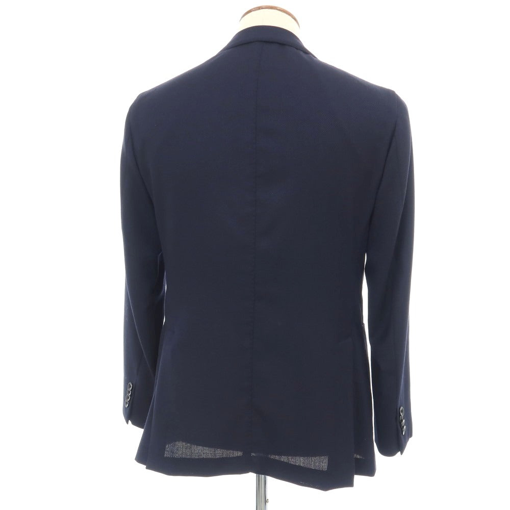 【中古】ボリオリ BOGLIOLI DOVER ウール 3B テーラードジャケット ネイビー【サイズ46】【 状態ランクB 】【 メンズ 】