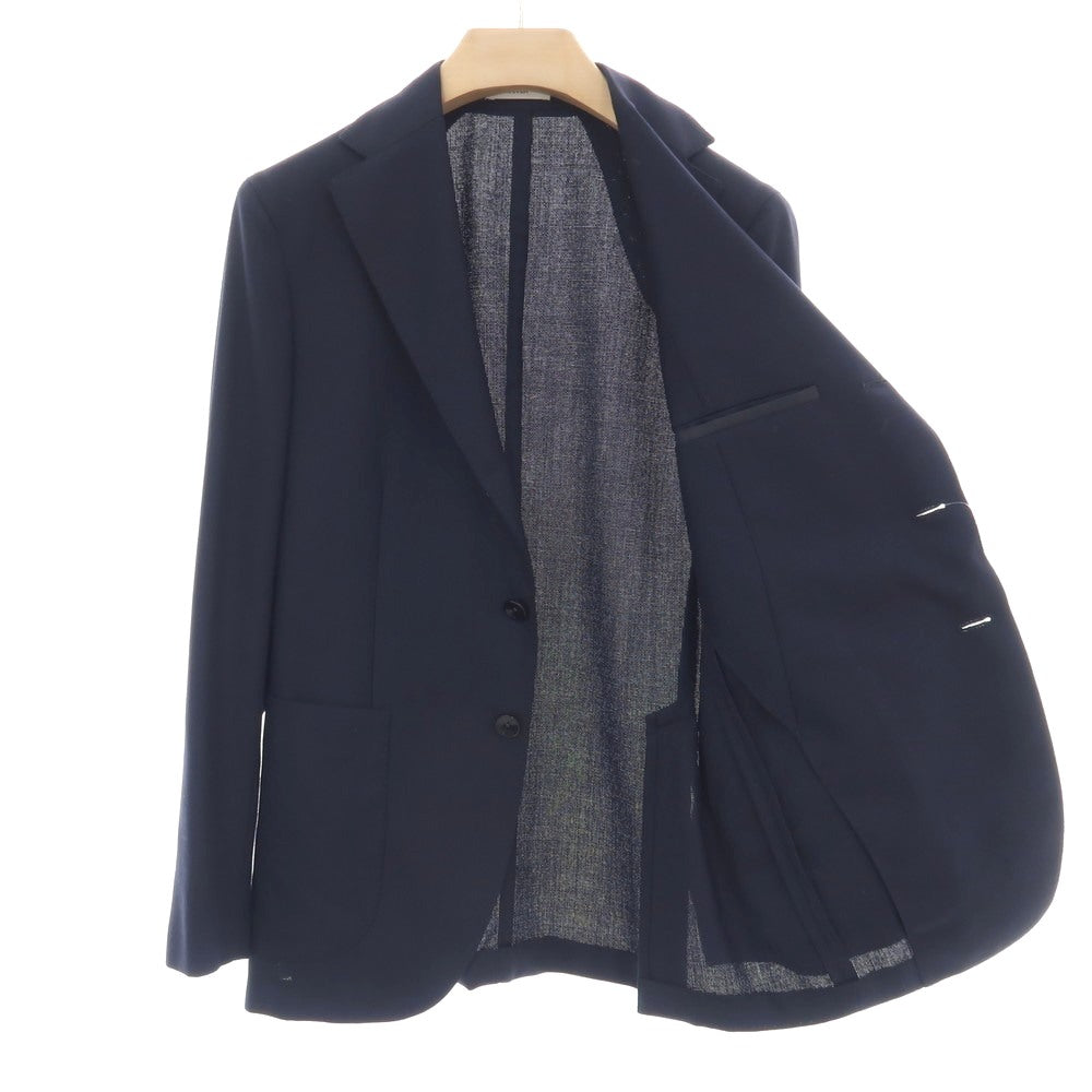 【中古】ボリオリ BOGLIOLI DOVER ウール 3B テーラードジャケット ネイビー【サイズ46】【 状態ランクB 】【 メンズ 】