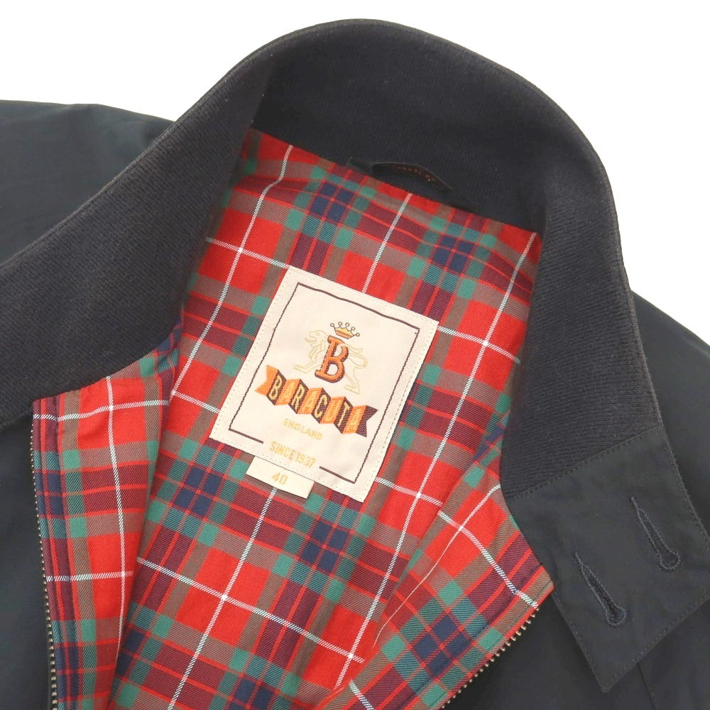 【中古】バラクータ BARACUTA コットンポリエステル G9 スイングトップ ブラック【サイズ40】【 状態ランクC 】【 メンズ 】