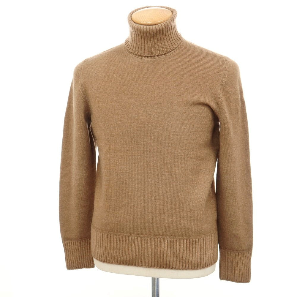 【中古】ドルモア DRUMOHR ウール タートルネック プルオーバーニット ブラウン【サイズ46】【 状態ランクC 】【 メンズ 】
