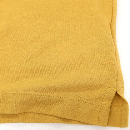 【中古】ザノーネ ZANONE アイスコットン クルーネック 半袖Ｔシャツ マスタード【サイズ46】【 状態ランクA 】【 メンズ 】