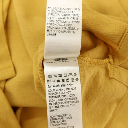 【中古】ザノーネ ZANONE アイスコットン クルーネック 半袖Ｔシャツ マスタード【サイズ46】【 状態ランクA 】【 メンズ 】