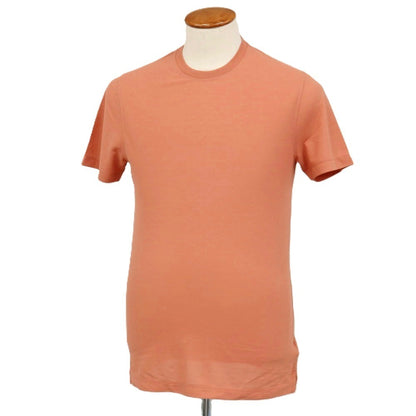 【中古】ザノーネ ZANONE アイスコットン クルーネック 半袖Ｔシャツ コーラルピンク【サイズ46】【 状態ランクA 】【 メンズ 】