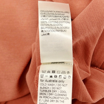 【中古】ザノーネ ZANONE アイスコットン クルーネック 半袖Ｔシャツ コーラルピンク【サイズ46】【 状態ランクA 】【 メンズ 】