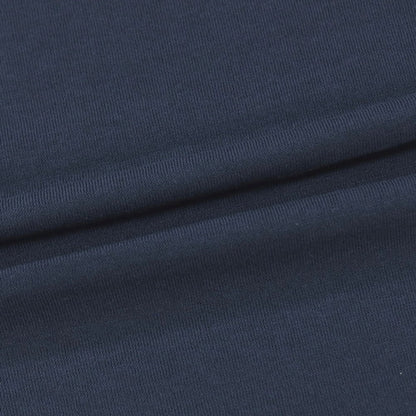 【中古】ザノーネ ZANONE アイスコットン クルーネック 半袖Ｔシャツ ライトネイビー【サイズ46】【 状態ランクA 】【 メンズ 】