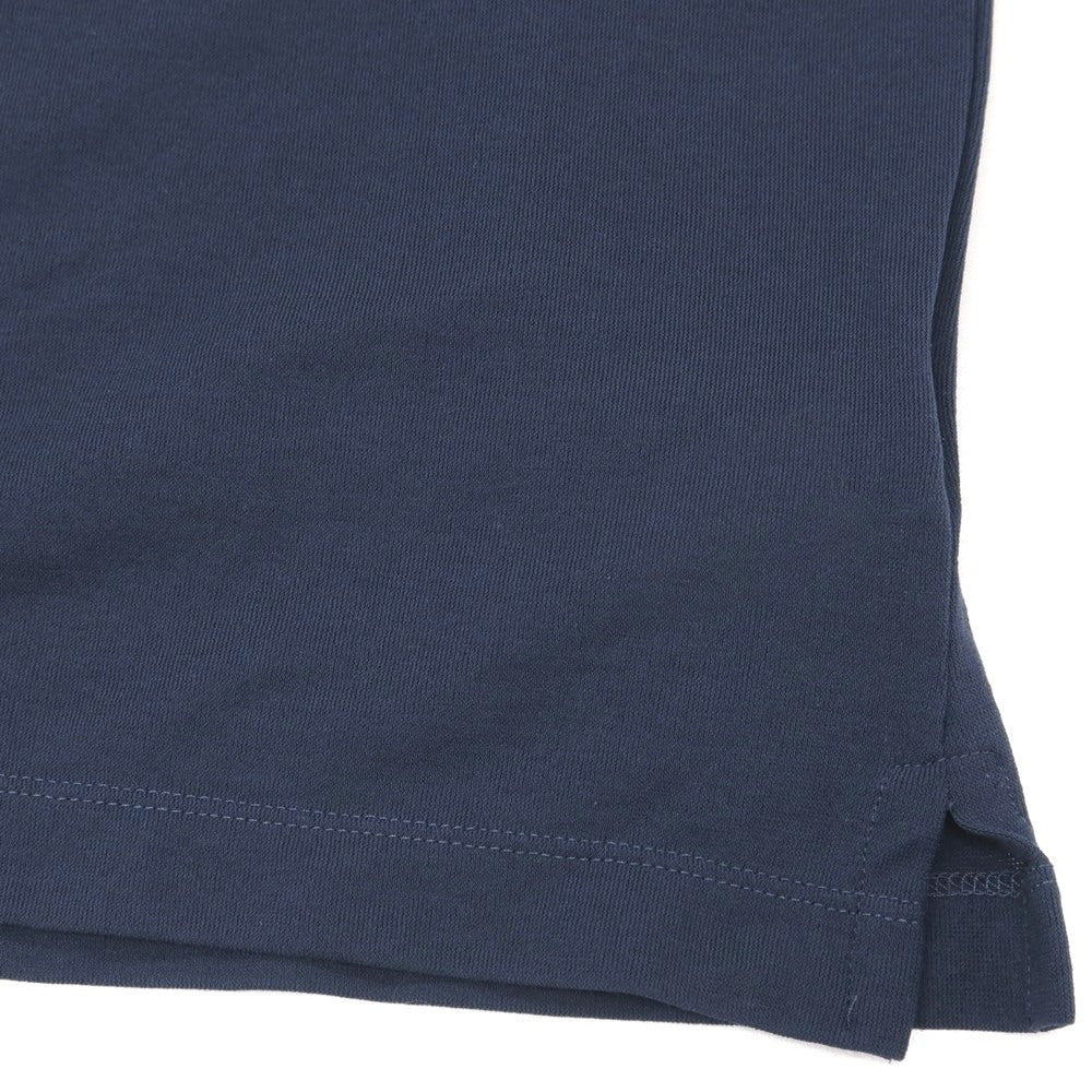 【中古】ザノーネ ZANONE アイスコットン クルーネック 半袖Ｔシャツ ライトネイビー【サイズ46】【 状態ランクA 】【 メンズ 】
