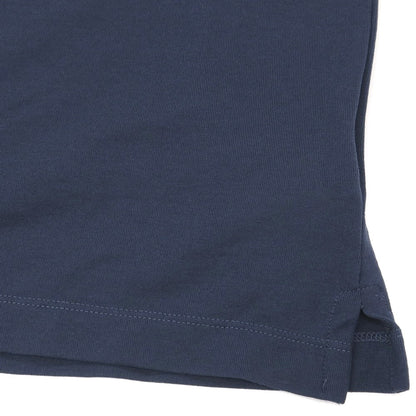 【中古】ザノーネ ZANONE アイスコットン クルーネック 半袖Ｔシャツ ライトネイビー【サイズ46】【 状態ランクA 】【 メンズ 】