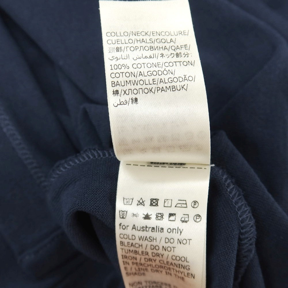 【中古】ザノーネ ZANONE アイスコットン クルーネック 半袖Ｔシャツ ライトネイビー【サイズ46】【 状態ランクA 】【 メンズ 】