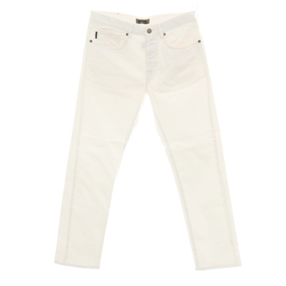 【中古】インコテックス スラックス INCOTEX SLACKS ストレッチ コットン 5ポケットパンツ ホワイト【サイズ31】【 状態ランクB 】【 メンズ 】