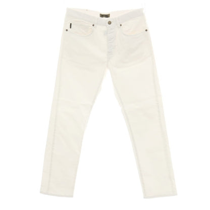 【中古】インコテックス スラックス INCOTEX SLACKS ストレッチ コットン 5ポケットパンツ ホワイト【サイズ31】【 状態ランクB 】【 メンズ 】