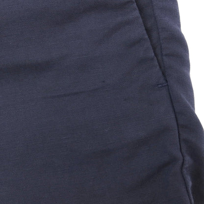【中古】インコテックス INCOTEX CHINOLINO リネンコットン ショートパンツ ネイビー【サイズ48】【 状態ランクB 】【 メンズ 】