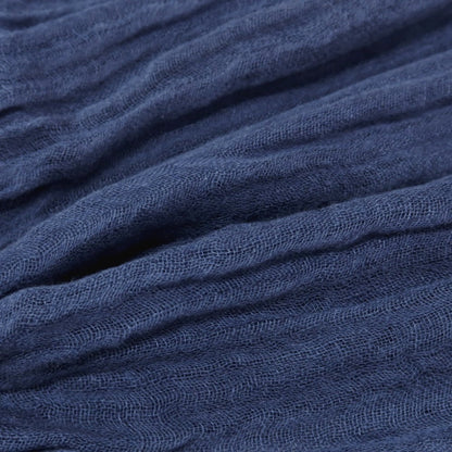 【中古】ブルネロクチネリ Brunello Cucinelli リネン ストール ネイビーブルー【 状態ランクB 】【 メンズ 】