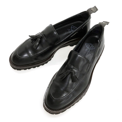 【中古】ダブルエイチ WH WH0501 レザー ローファー ブラック【サイズ8】【 状態ランクB 】【 メンズ 】