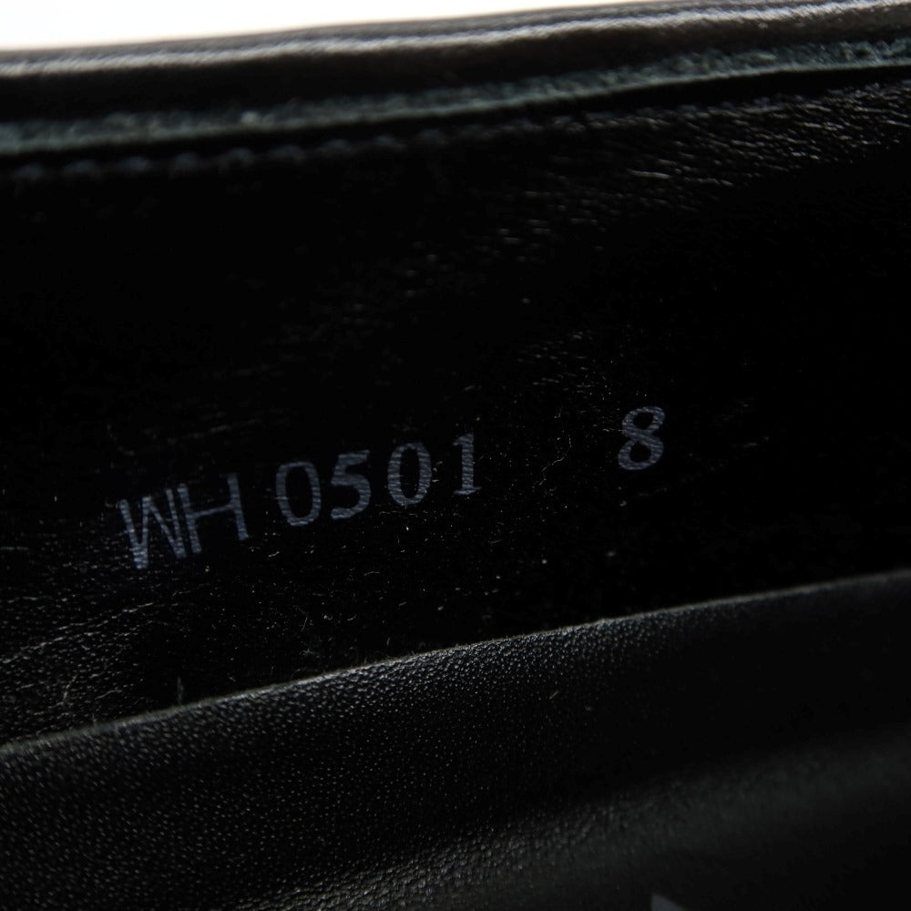 【中古】ダブルエイチ WH WH0501 レザー ローファー ブラック【サイズ8】【 状態ランクB 】【 メンズ 】