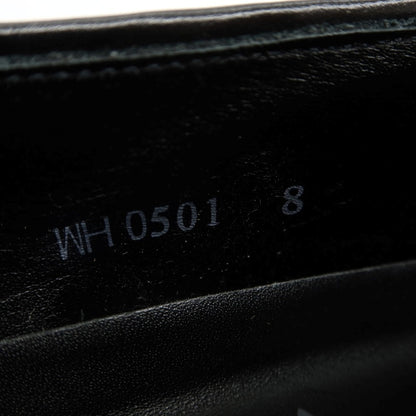 【中古】ダブルエイチ WH WH0501 レザー ローファー ブラック【サイズ8】【 状態ランクB 】【 メンズ 】