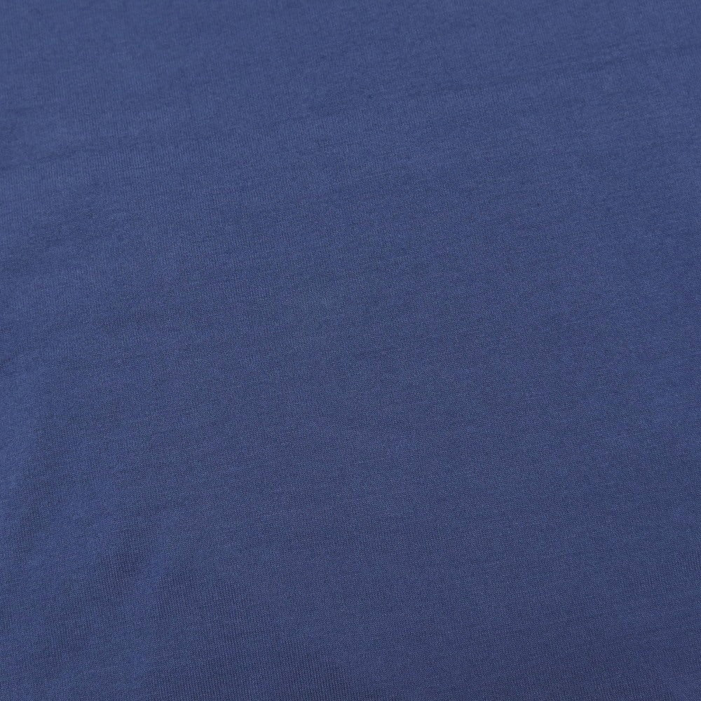 【中古】カナーリ CANALI コットンポリウレタン クルーネック 半袖Ｔシャツ ライトネイビー【サイズ52】【 状態ランクB 】【 メンズ 】