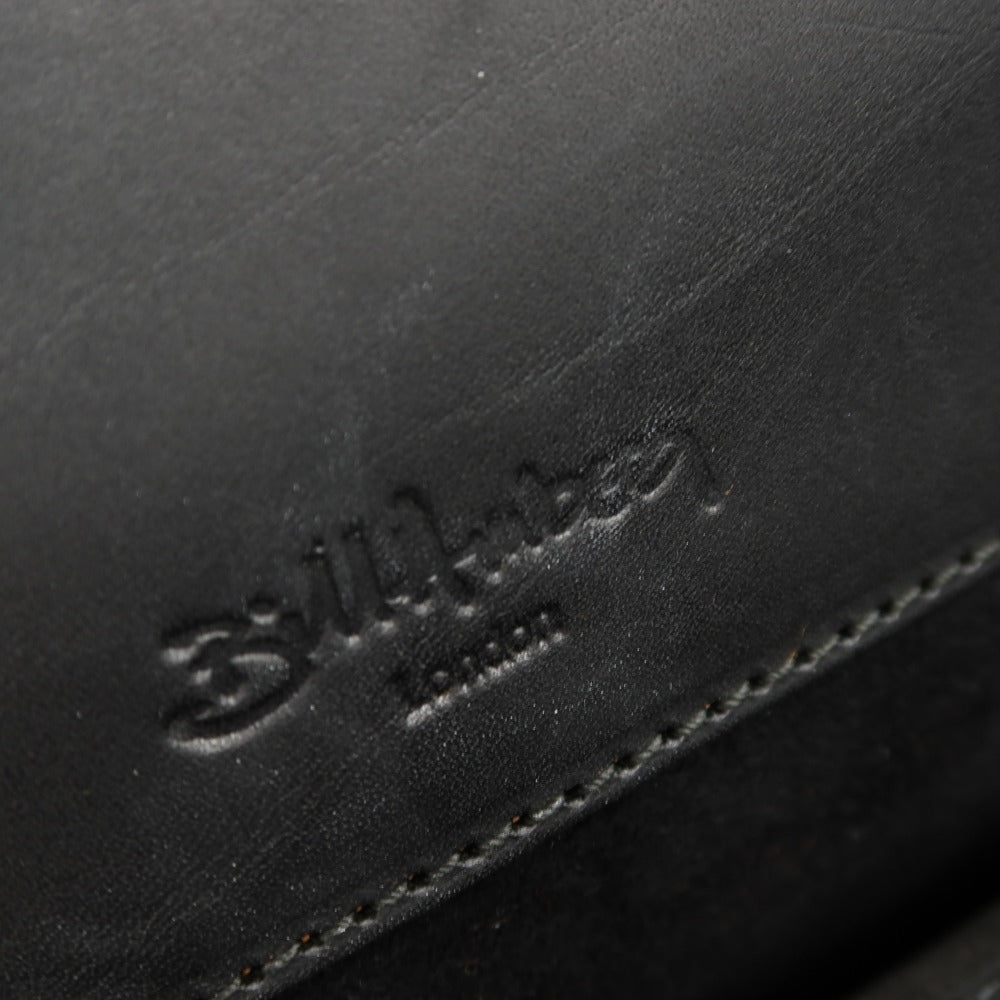 【中古】ビルアンバーグ Bill Amberg レザー ブリーフケース ブラック【 状態ランクB 】【 メンズ 】