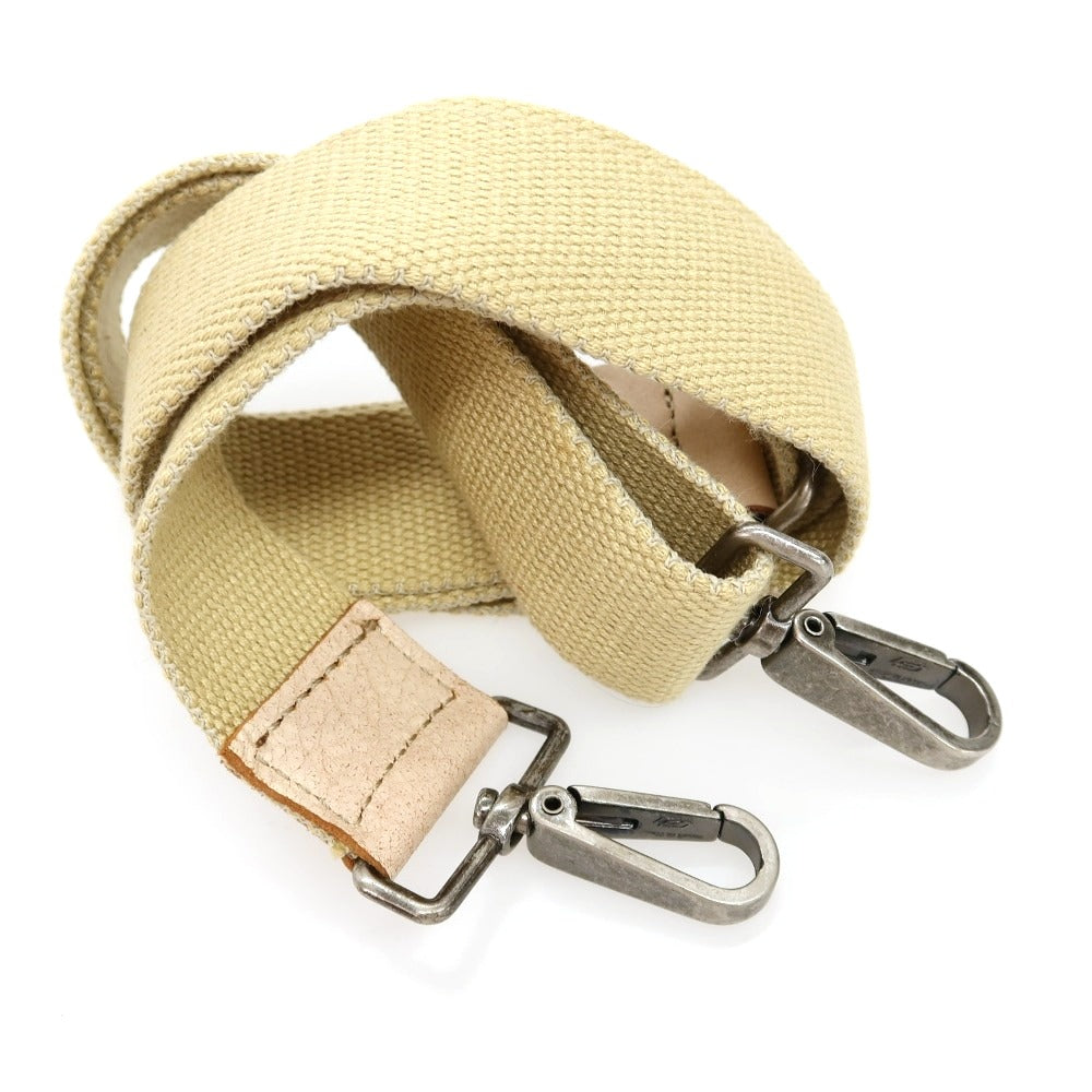 【中古】フランクダニエル FRANK DANIEL レザー キャンバス 3way ブリーフケース ベージュxオレンジ【 状態ランクB 】【 メンズ 】
