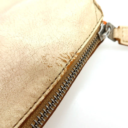 【中古】フランクダニエル FRANK DANIEL レザー キャンバス 3way ブリーフケース ベージュxオレンジ【 状態ランクB 】【 メンズ 】