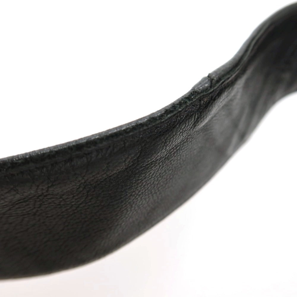 【中古】ビルアンバーグ Bill Amberg レザー ショルダーバッグ ブラック【 状態ランクB 】【 メンズ 】