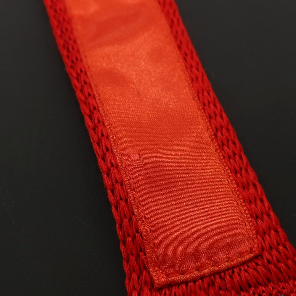 【中古】チェーザレ アットリーニ Cesare Attolini シルク ニットタイ ネクタイ レッドxブルー【 状態ランクB 】【 メンズ 】