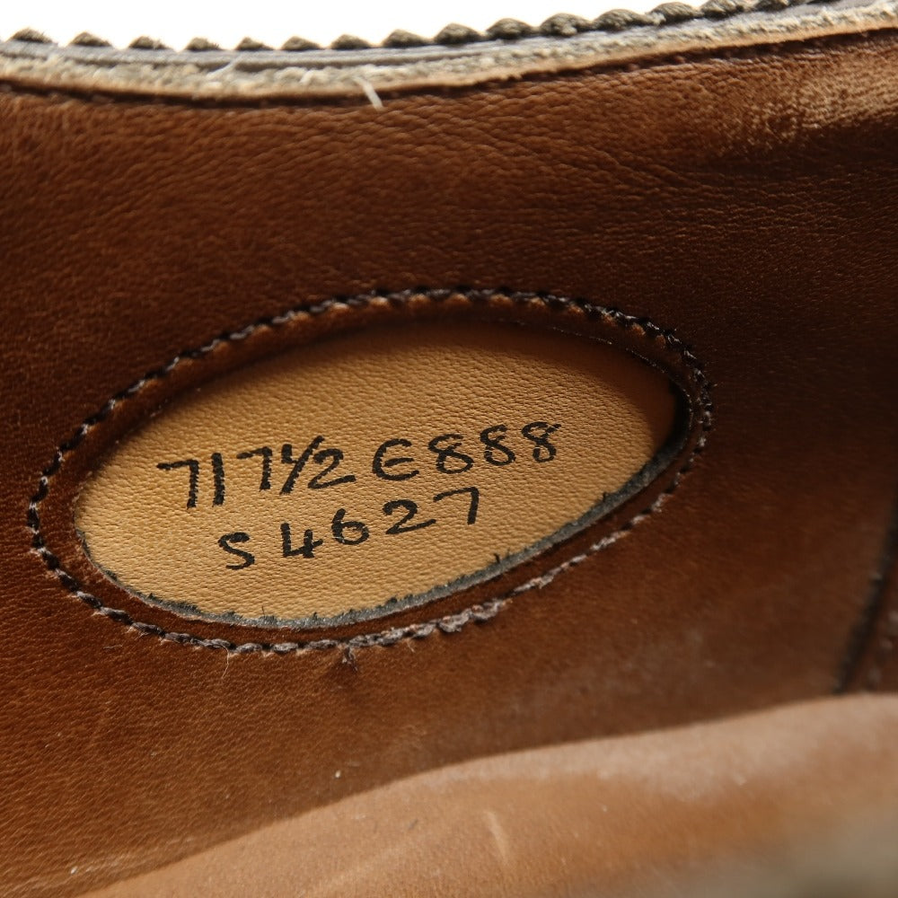 【中古】エドワードグリーン EDWARD GREEN BEAULIEU カーフ レザー ドレスシューズ ブラウン【サイズ7 E】【 状態ランクB 】【 メンズ 】