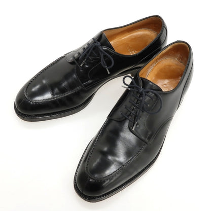 【中古】バーニーズニューヨーク BARNEYS NEWYORK エドワードグリーン製 カーフ ドレスシューズ ブラック【サイズ7 1/2 Ｅ】【 状態ランクC 】【 メンズ 】