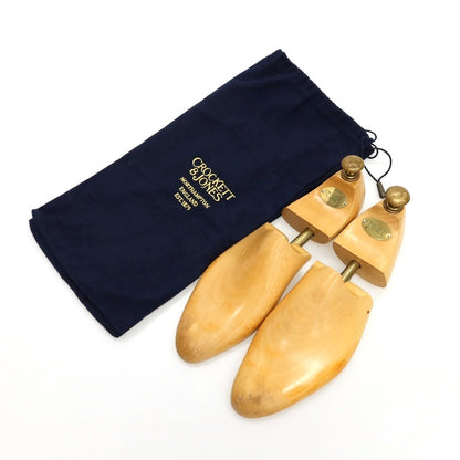 【中古】クロケットアンドジョーンズ CROCKETT&amp;JONES ハンドグレード ALBION スエード ドレスシューズ ダークブラウン【サイズ7 1/2 E】【 状態ランクC 】【 メンズ 】