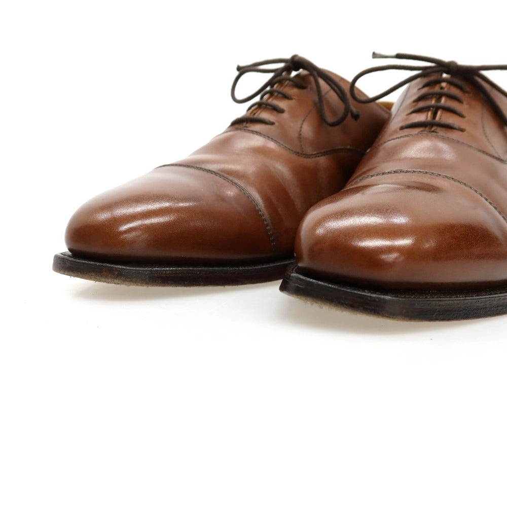 【中古】クロケットアンドジョーンズ CROCKETT&amp;JONES HALLAM 5057 14 ポールスミス ドレスシューズ ブラウン【サイズ7 1/2 E】【 状態ランクB 】【 メンズ 】