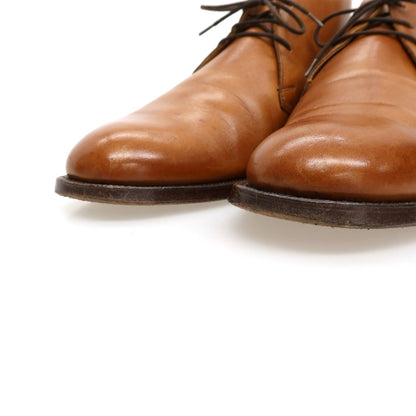 【中古】クロケットアンドジョーンズ CROCKETT&amp;JONES CHILTERN カーフ ブーツ ライトブラウン【サイズ7 1/2 E】【 状態ランクC 】【 メンズ 】