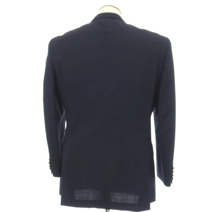 【中古】チャップス CHAPS RALPH LAUREN ウール ダブル6B テーラードジャケット ネイビー【サイズ94 82 175(L位)】【 状態ランクB 】【 メンズ 】
