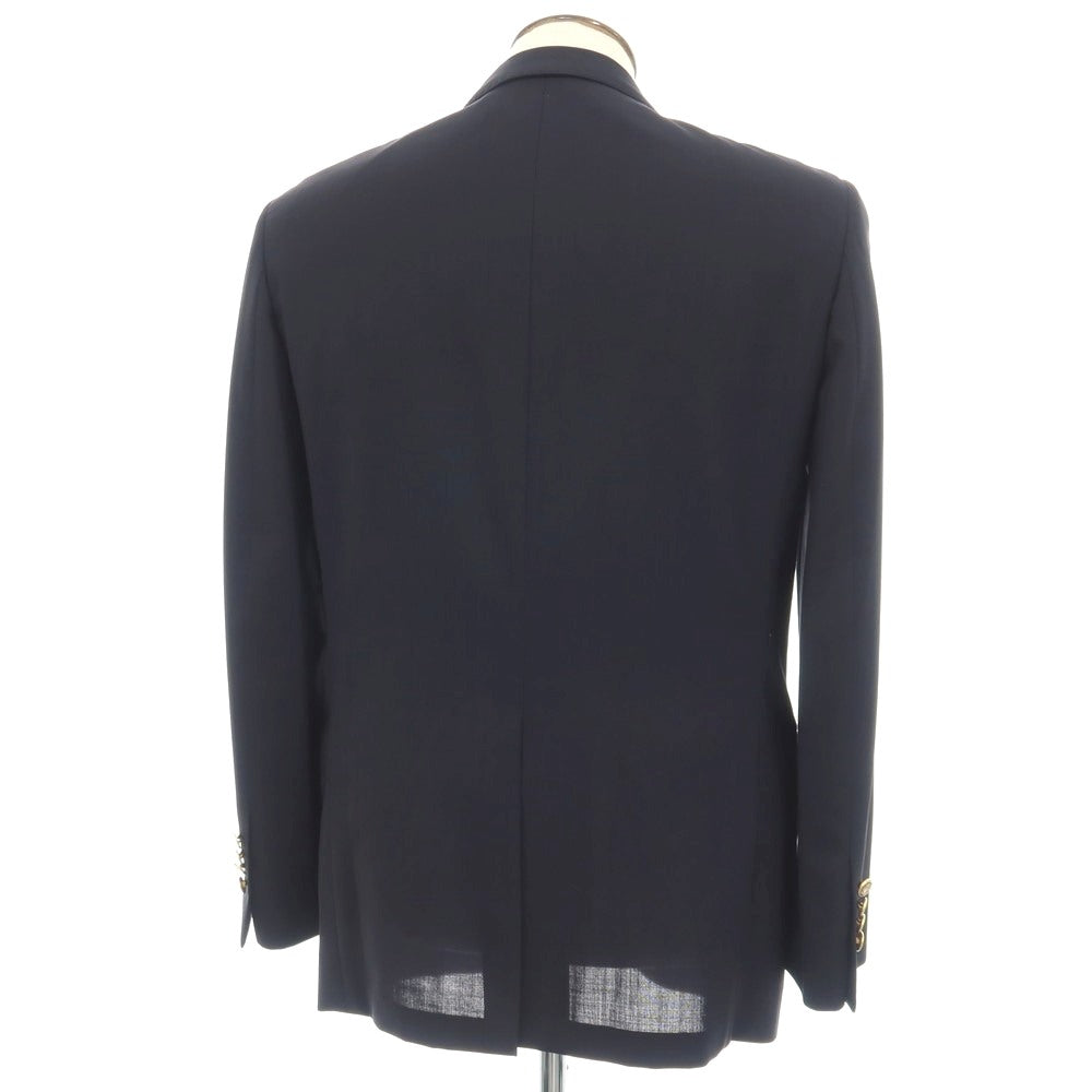 【中古】ブルックスブラザーズ Brooks Brothers BROOKSCOOL ウール 3B テーラードジャケット ダークネイビー【サイズ52】【 状態ランクB 】【 メンズ 】