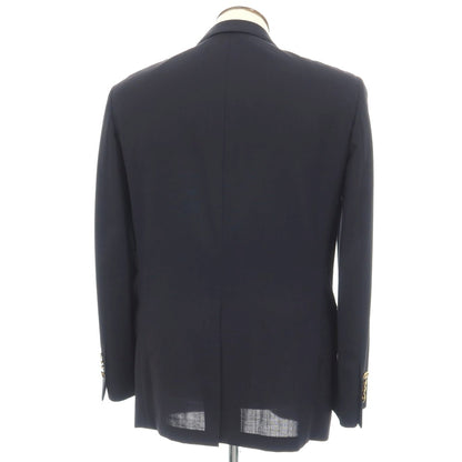 【中古】ブルックスブラザーズ Brooks Brothers BROOKSCOOL ウール 3B テーラードジャケット ダークネイビー【サイズ52】【 状態ランクB 】【 メンズ 】