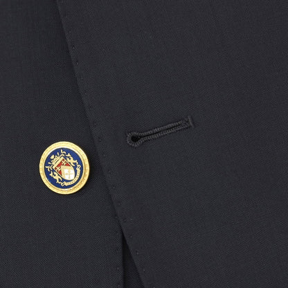 【中古】ブルックスブラザーズ Brooks Brothers BROOKSCOOL ウール 3B テーラードジャケット ダークネイビー【サイズ52】【 状態ランクB 】【 メンズ 】