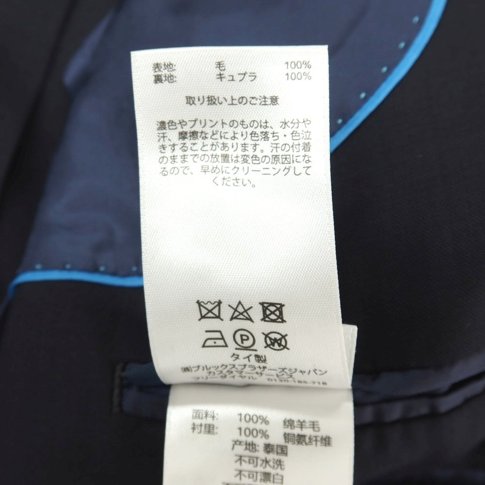 【中古】ブルックスブラザーズ Brooks Brothers BROOKSCOOL ウール 3B テーラードジャケット ダークネイビー【サイズ52】【 状態ランクB 】【 メンズ 】