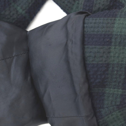 【中古】ブルックスブラザーズ Brooks Brothers ストレッチ コットンナイロン シアサッカー チェック 2B テーラードジャケット ネイビーxグリーン【サイズ36】【 状態ランクB 】【 メンズ 】