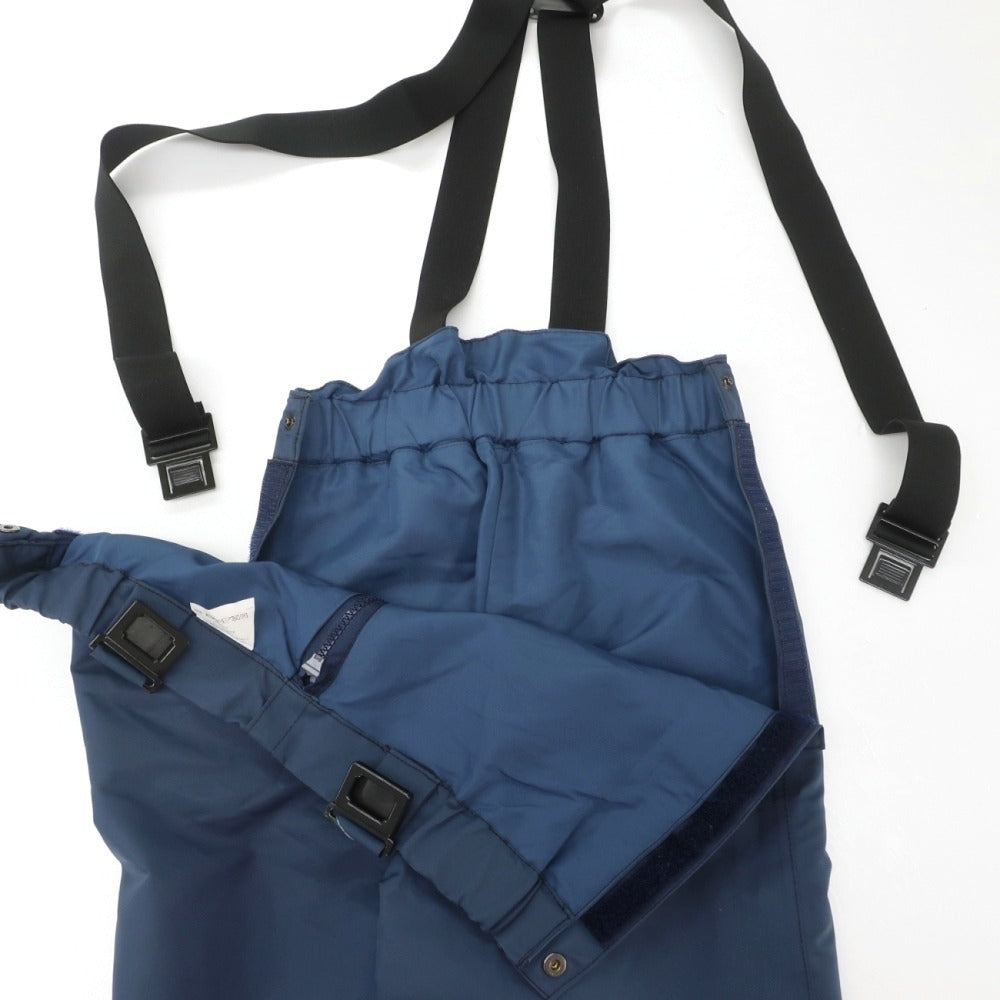 【中古】ミリタリー MILITARY イタリア海軍 MARINA MILITARE ナイロン系 サスペンダー付き デッキパンツ ダークブルー【サイズS】【 状態ランクC 】【 メンズ 】
