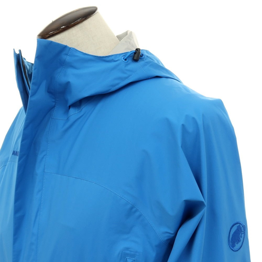 【中古】マムート Mammut ナイロン フーデッド シェルジャケット ブルー【サイズASIA L】【 状態ランクC 】【 メンズ 】