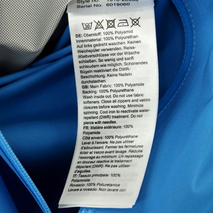 【中古】マムート Mammut ナイロン フーデッド シェルジャケット ブルー【サイズASIA L】【 状態ランクC 】【 メンズ 】