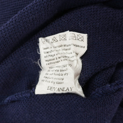 【中古】ラコステ LACOSTE 鹿の子コットン 半袖ポロシャツ ライトネイビー【サイズ2】【 状態ランクC 】【 メンズ 】