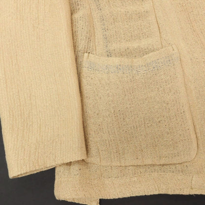 【中古】サンハウス SUN HOUSE コットンリネンナイロン 2B カジュアルジャケット ベージュ【サイズ54】【 状態ランクB 】【 メンズ 】