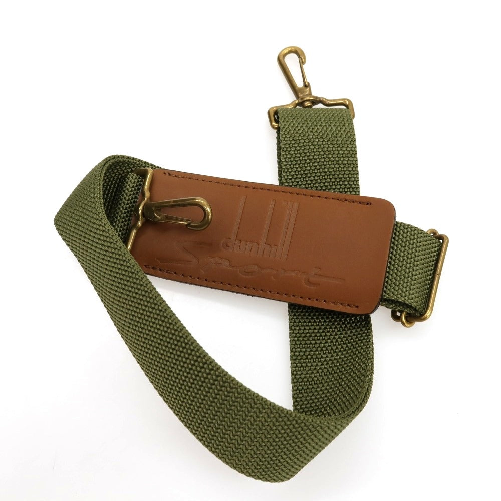 【中古】ダンヒルスポーツ dunhill Sport 2way ナイロン系 ボストンバッグ オリーブ【 状態ランクB 】【 メンズ 】