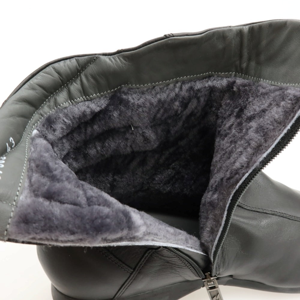 【中古】ゲラルディーニ GHERARDINI レザー ブーツ ブラック【サイズ43】【 状態ランクB 】【 メンズ 】