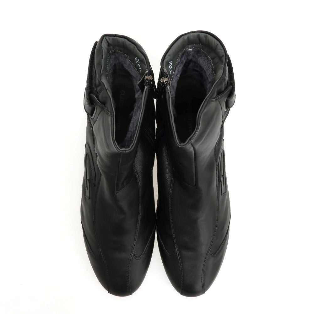 【中古】ゲラルディーニ GHERARDINI レザー ブーツ ブラック【サイズ43】【 状態ランクB 】【 メンズ 】