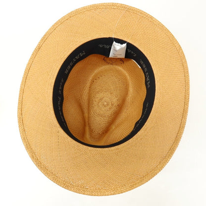 【中古】マイザー MAYSER 中折れ パナマハット 帽子 ベージュ【サイズ60】【 状態ランクB 】【 メンズ 】