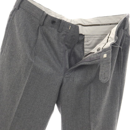 【中古】マッキントッシュ Mackintosh SUPER120’S ウール ドレススラックスパンツ グレー【サイズ91】【 状態ランクB 】【 メンズ 】
