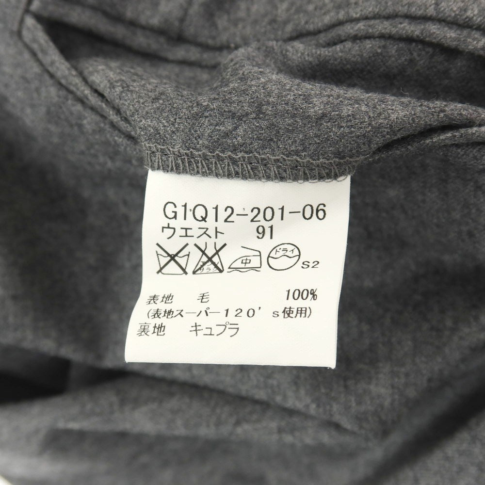【中古】マッキントッシュ Mackintosh SUPER120’S ウール ドレススラックスパンツ グレー【サイズ91】【 状態ランクB 】【 メンズ 】