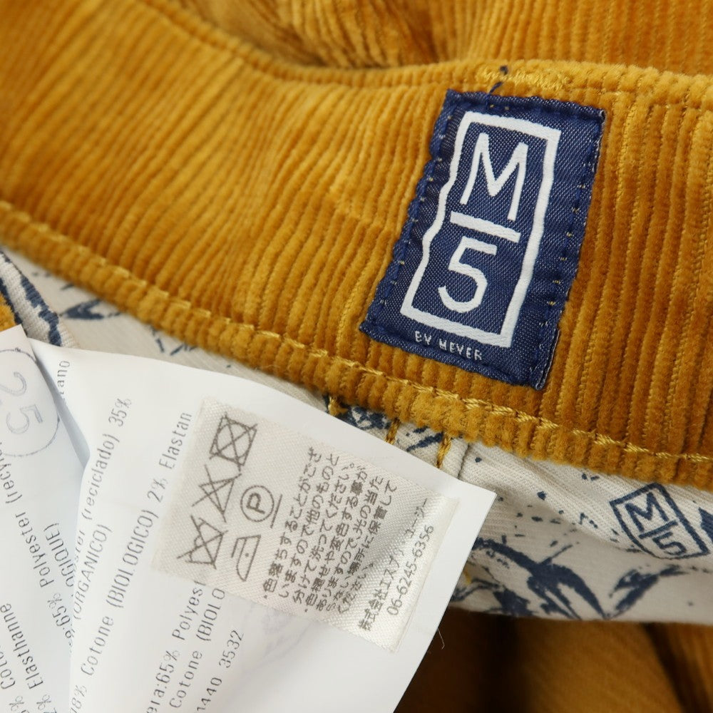 【中古】メイヤー MAYER M5 ストレッチ コットン 中太畝 コーデュロイパンツ オーカーオレンジ【サイズ36/34】【 状態ランクB 】【 メンズ 】
